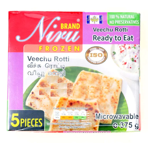 Buy Niru Frozen Veechu Rotti 375G Online