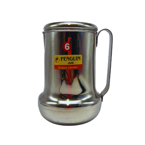STAINLESS STEEL (SS) PENQUEEN WATER JUG SIZE 6 (7 INCHES)_7 inches*Dia 4 inches