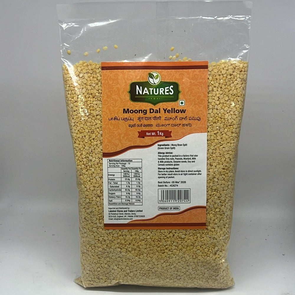 Buy Nature's Moong Dal Yellow 1kg Online
