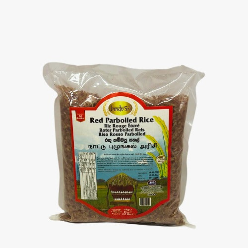 Buy INDU SRI RED PARBOILED RICE 1KG Online