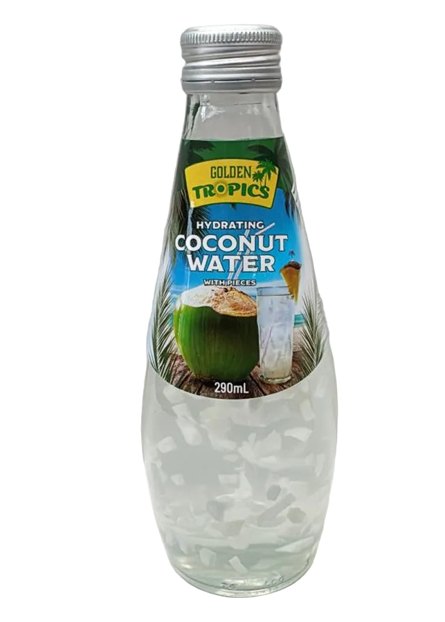 GOLDEN TROPICS COCONUT WATER WITH PIECES 290ML