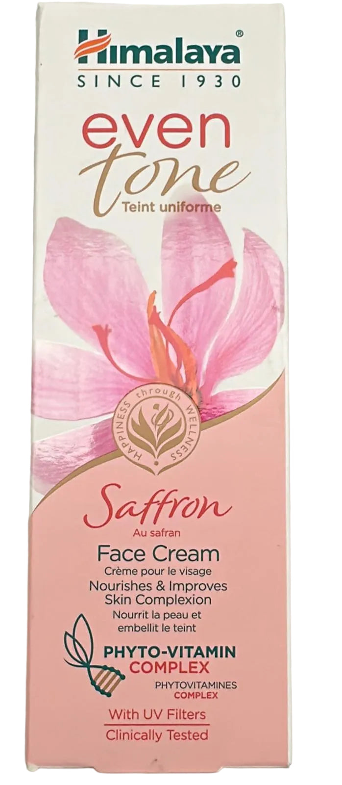 HIMALAYA EVEN TONE SAFFRON FACE CREAM 100G