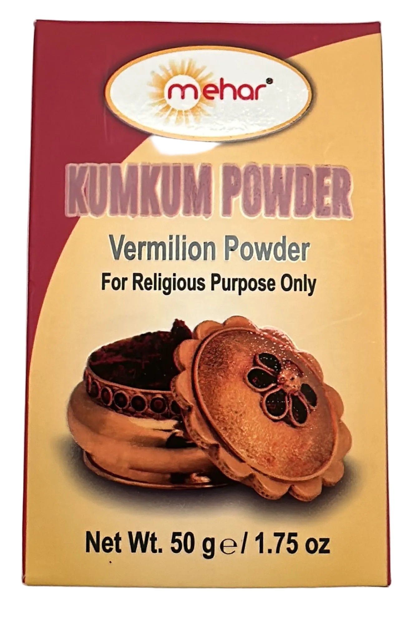 MEHAR KUMKUM POWDER 50G