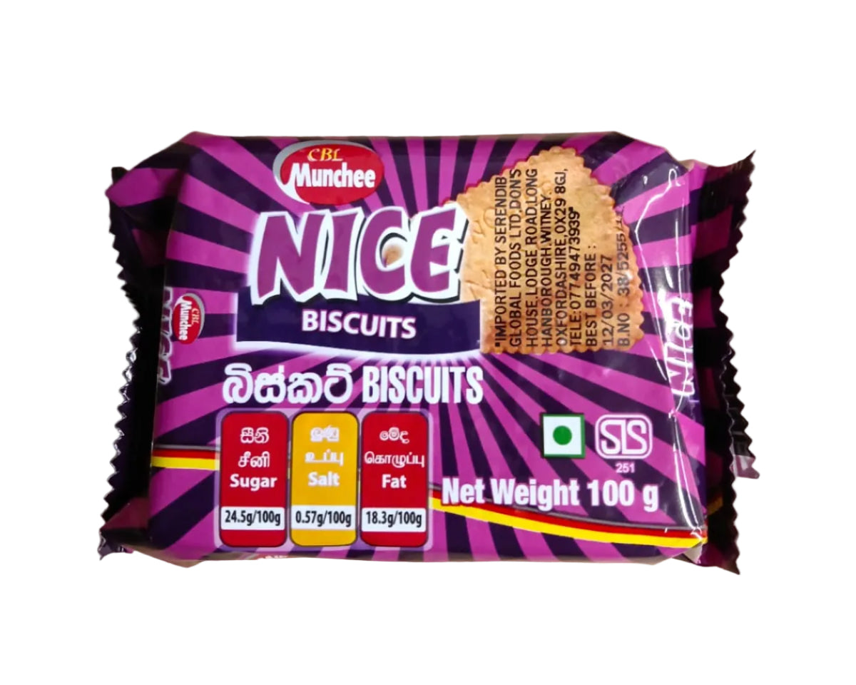 MUNCHEE NICE BISCUITS 100G