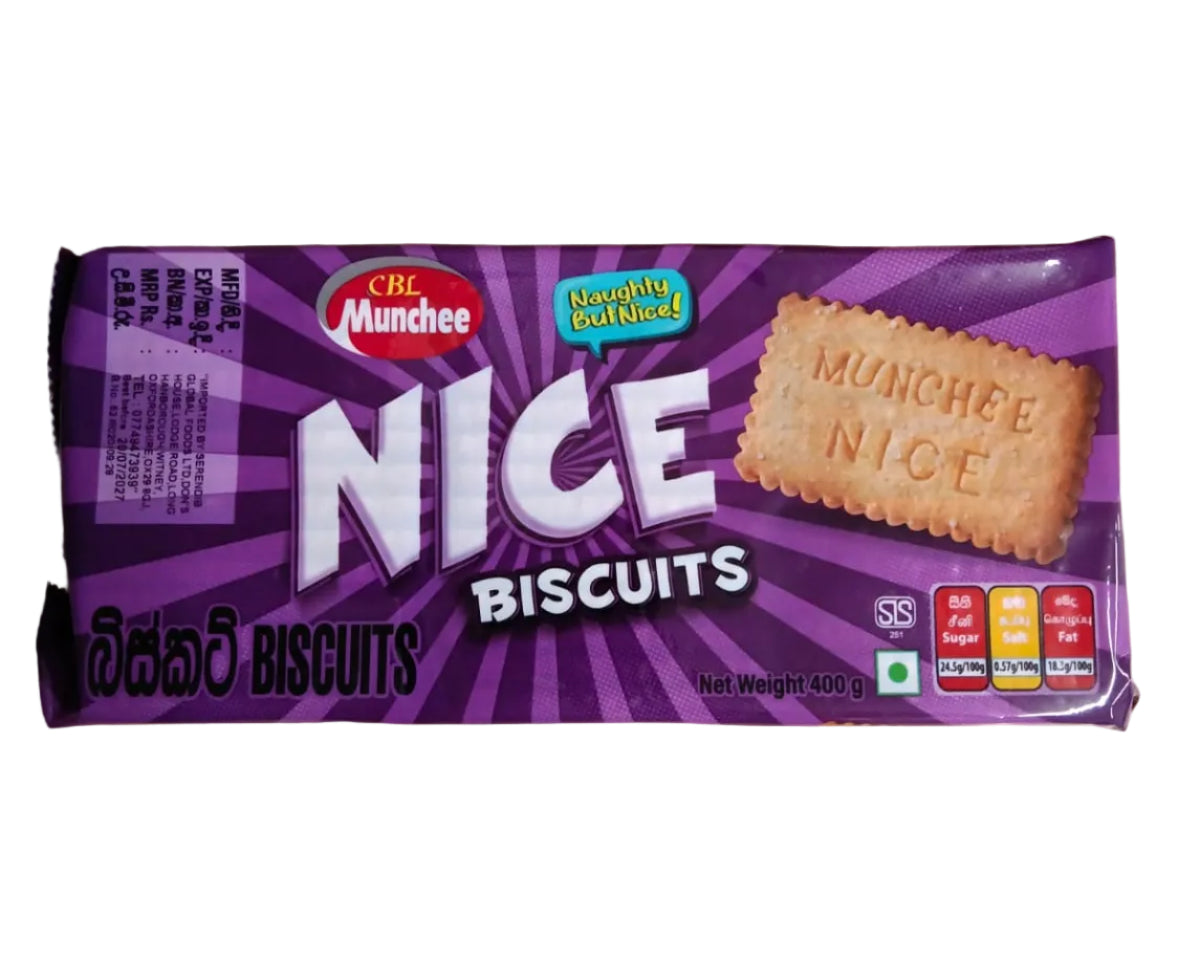 MUNCHEE NICE BISCUITS 400G