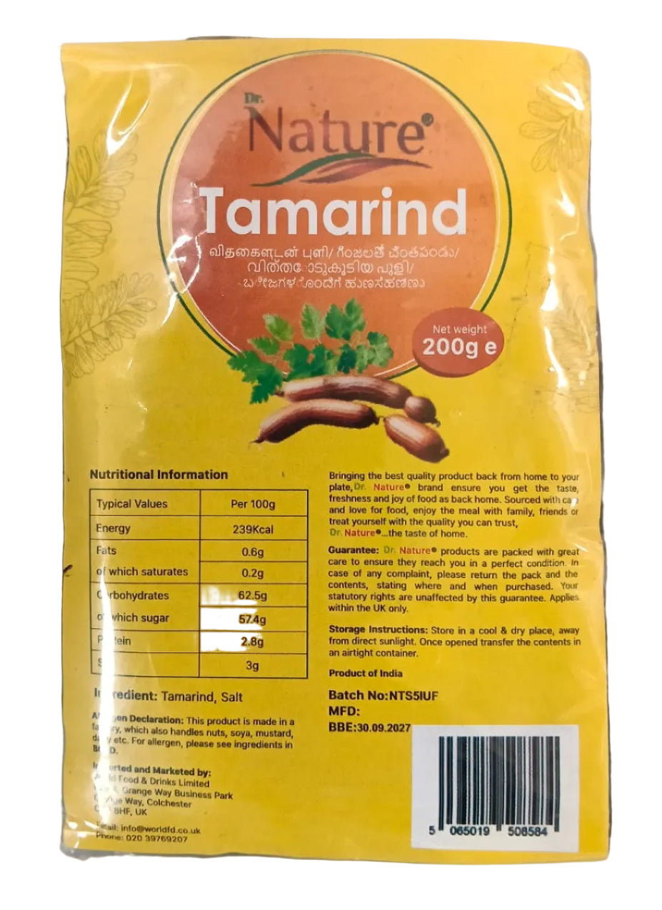 DR.NATURE TAMARIND BAR 200G