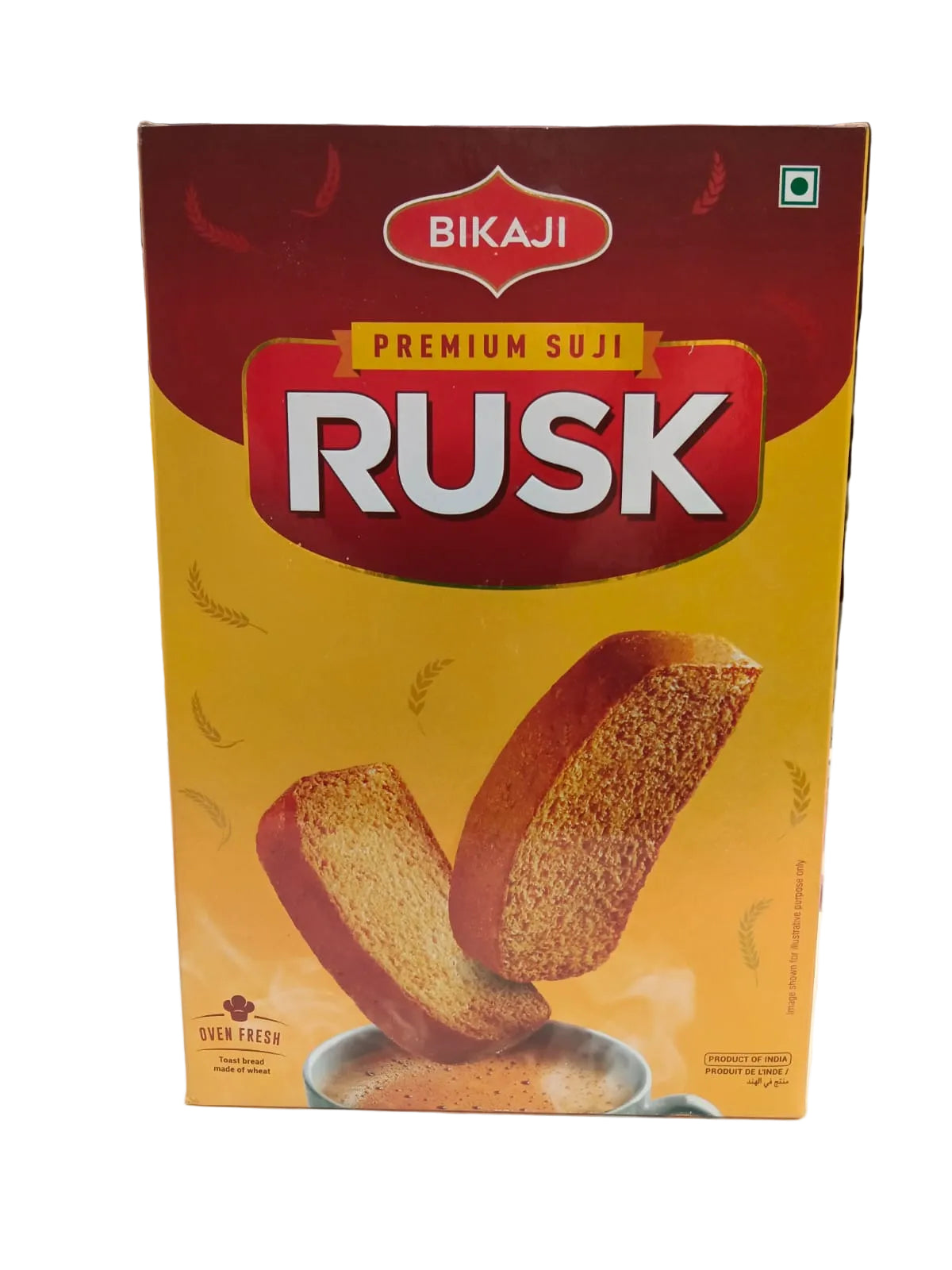 BIKAJI PREMIUM SUJI RUSK (MILK FREE) 600G