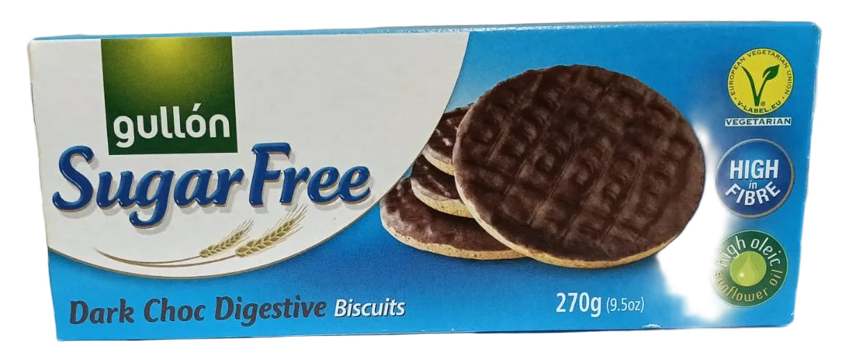 GULLON DARK CHOCO DIGESTIVE BISCUITS 270G