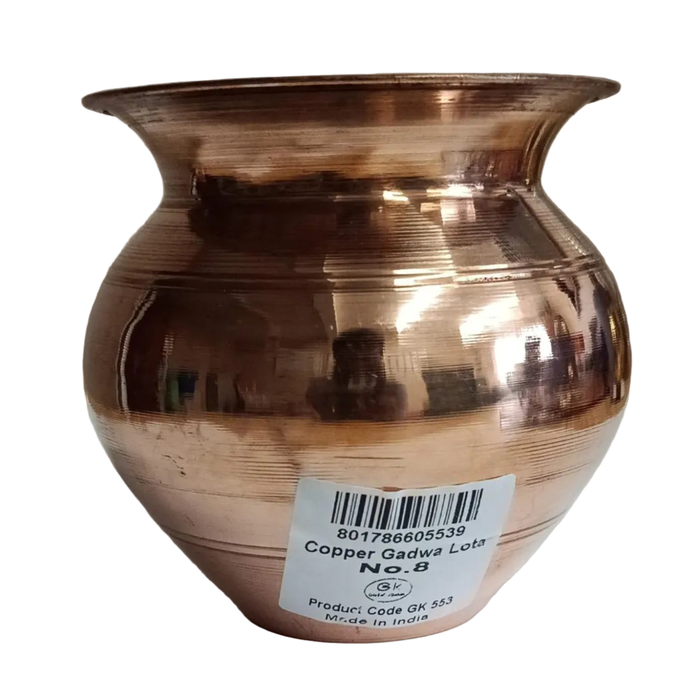 COPPER CHOMBU (LOTTA) SIZE - 8