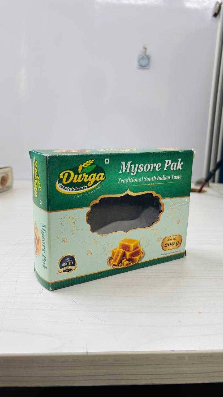 DURGA SWEETS & SNACKS MYSORE PAK 200G