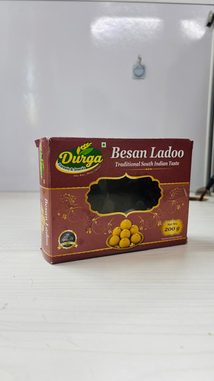 DURGA SWEETS & SNACKS BESAN LADDOO 200G