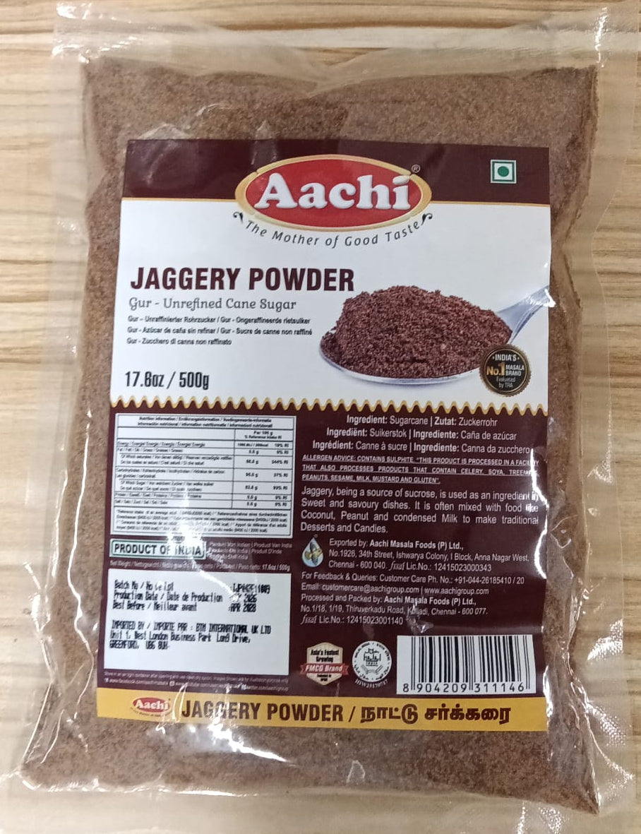 AACHI JAGGERY POWDER 500GM