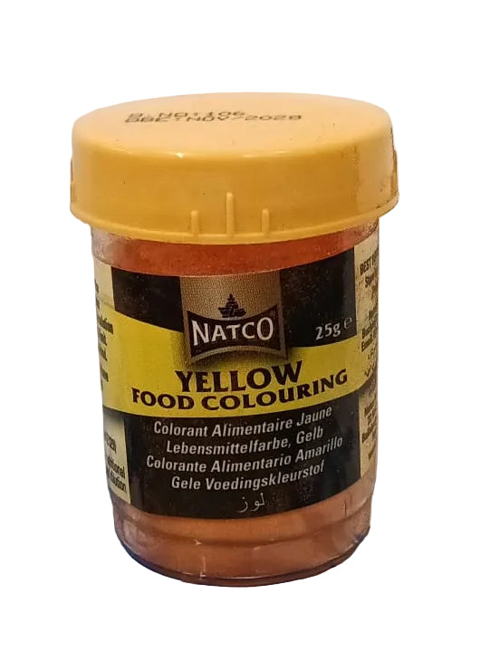 NATCO YELLOW FOOD COLOURING - 25G