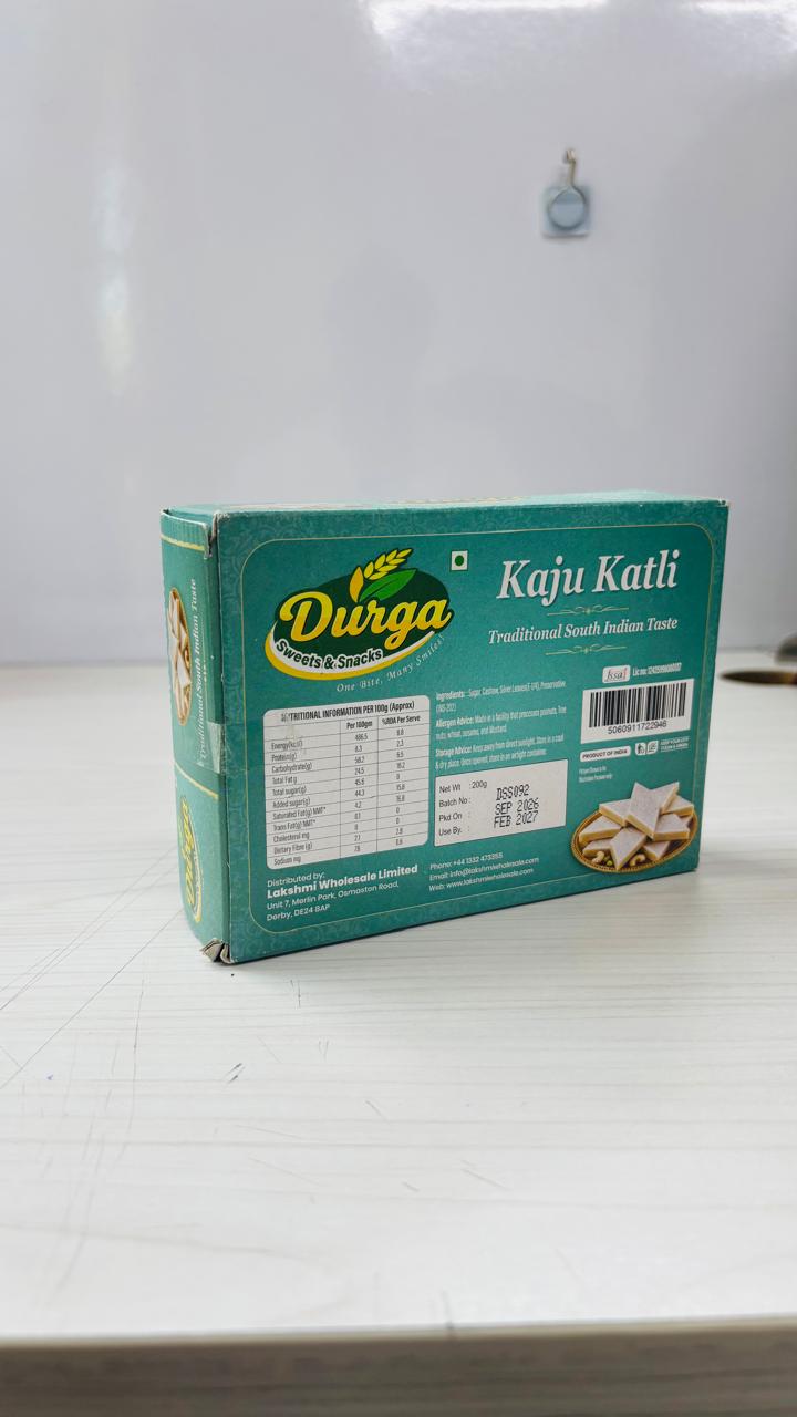 DURGA SWEETS & SNACKS KAJUKATLI 200G