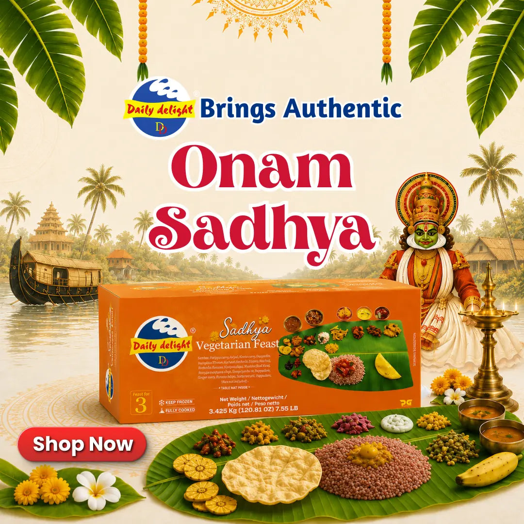 ONAM DAILY DELIGHT SADHYA FROZEN KIT BUY ONLINE (WITHOUT RICE)