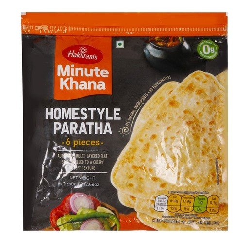 Buy Haldirams Frozen Homestyle Paratha 360g Online