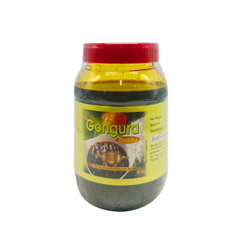 GRAND SWEETS AND SNACKS THOKKU 450G - GONGURA