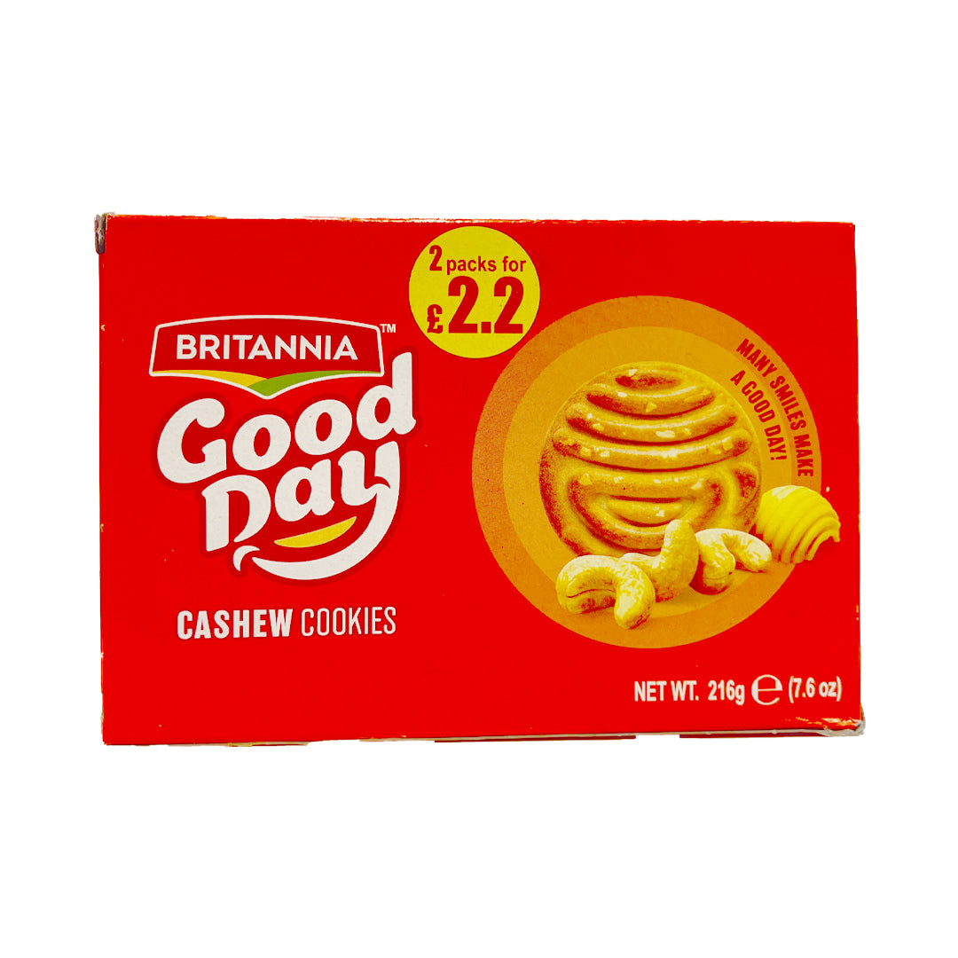 Buy Britannia Good Day Cashew Cookies 216g Online
