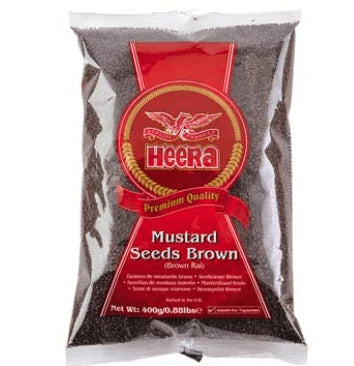 HEERA BROWN MUSTARD SEEDS 100G