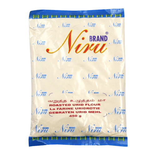 NIRU ROASTED URID FLOUR 450G