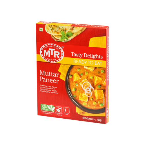 Buy MTR Ready To Eat Mutter Paneer 300G Online