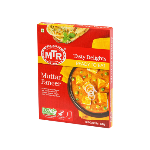 MTR READY TO EAT MUTTER PANEER 300G