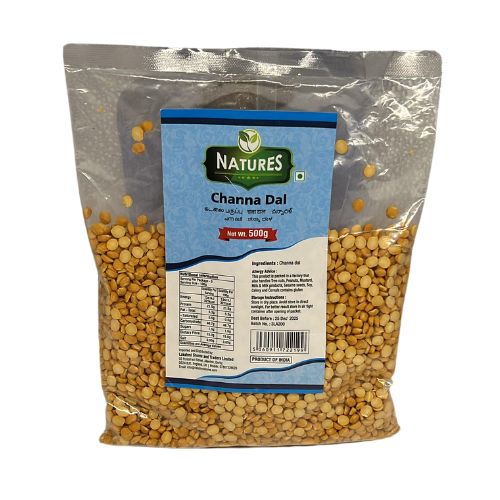 NATURES CHANNA (GRAM) DAL 500G