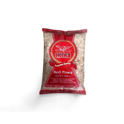 Buy HEERA Red Powa (Red Rice Flakes) 1KG Online