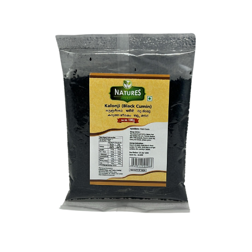 NATURES KALOONJI (BLACK CUMIN) SEEDS 100G