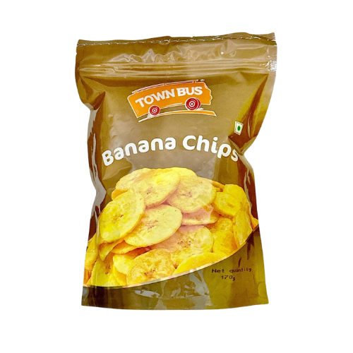 Buy GRB Town Bus Banana Chips 170g Online