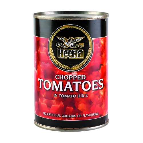 Buy Heera Chopped Tomatoes Tin 400g Online