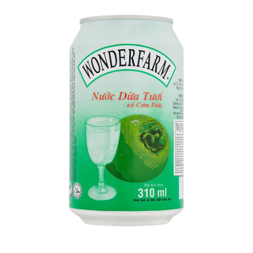 Buy Wonderfarm Coconut Water 310ml Online