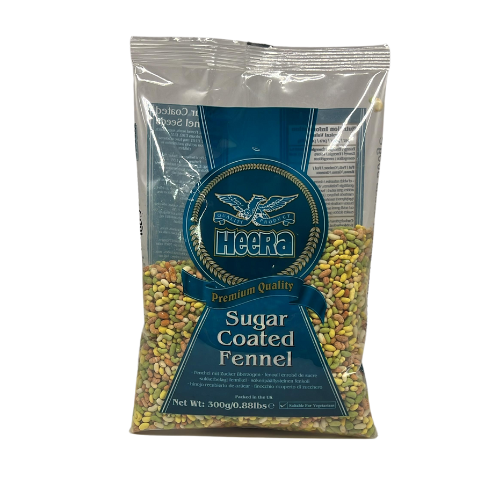 Buy HEERA SUGAR COATED FENNEL(SOUNF) SEEDS 300G Online