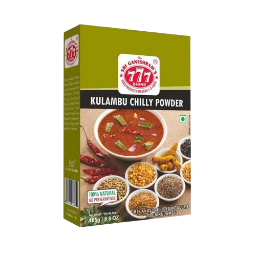 Buy 777 Kulambu Chilly Powder 165G Online