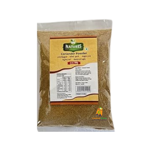 NATURES CORIANDER POWDER (GROUND DHANA) 100G