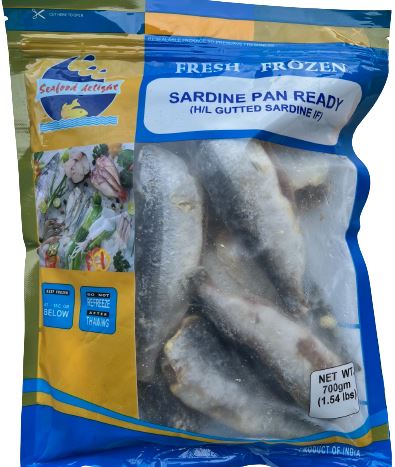 Daily Delight Frozen Sardines Cleaned H/L 600g