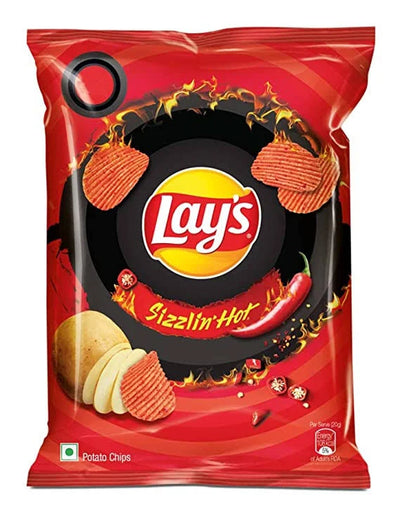 Buy Lays Hot Sizzling Online from Lakshmi Stores, UK