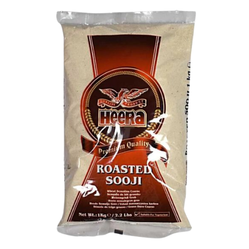 Buy HEERA Roasted Sooji (Rava) 1KG Online