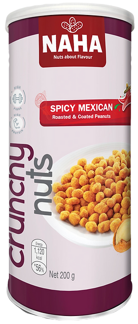 NAHA ROASTED COATED PEANUT 200G - SPICY MEXICAN