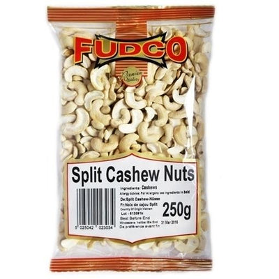 Buy FUDCO CASHEW NUTS SPLITS Online in UK