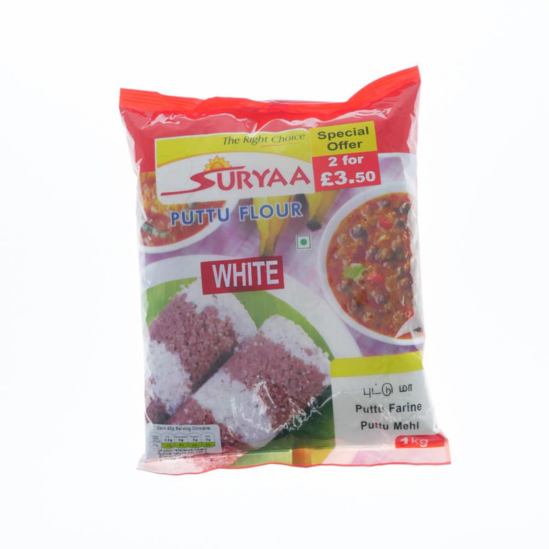 Buy SURYAA PUTTU FLOUR - WHITE Online in UK