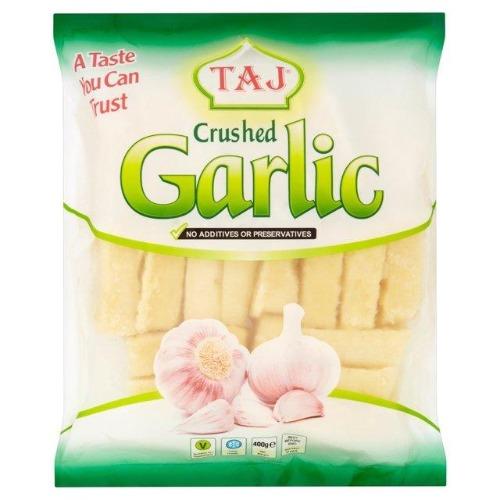 Buy Taj Frozen Crushed Garlic 400g Online