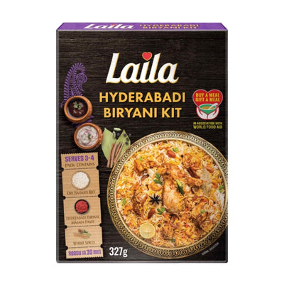 Buy Laila Hyderabadi Biryani Kit Online from Lakshmi Stores, UK