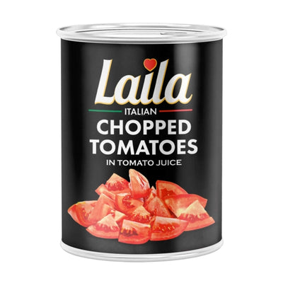 Buy Laila Canned Chopped Tomatoes Online from Lakshmi Stores, UK