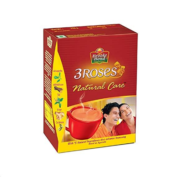Buy Brooke Bond 3 Roses Natural Care Tea 250G Online