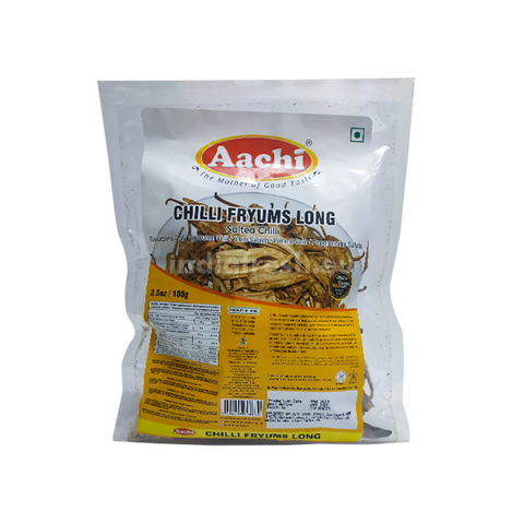Buy AACHI CHILLI FRYUMS-MOR MILAGAI (SALTED CHILLI) Online in UK