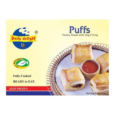 Buy DAILY DELIGHT FROZEN VEG PUFFS Online in UK