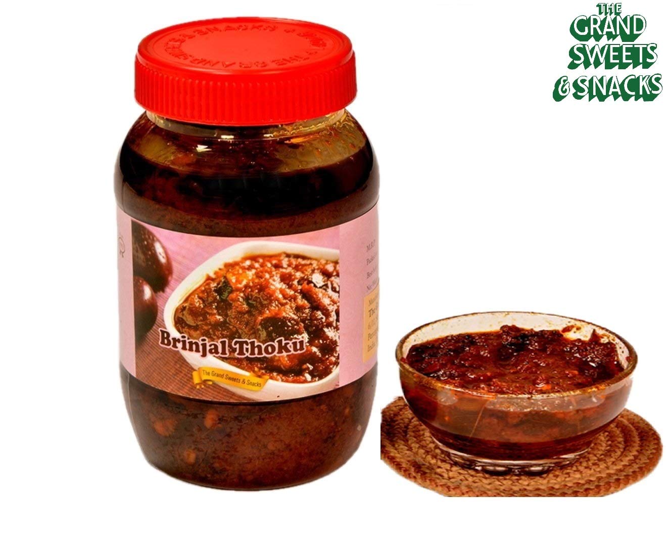 Buy Grand Sweets And Snacks - Brinjal Thokku 450G Online