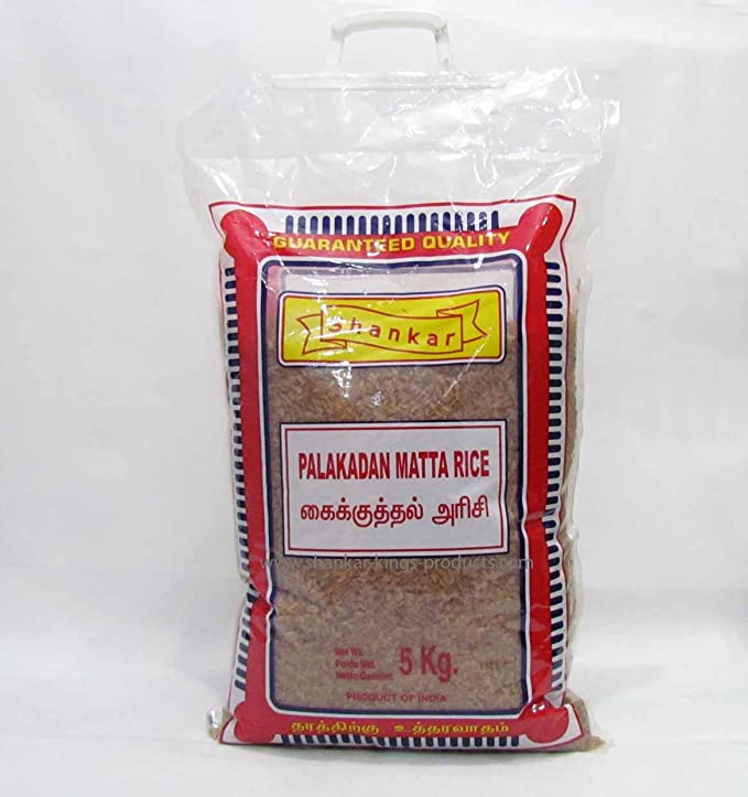 Buy Shankar Palakadan Matta Rice 5Kg Online