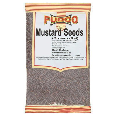 Buy FUDCO MUSTARD SEEDS BROWN SMALL Online in UK